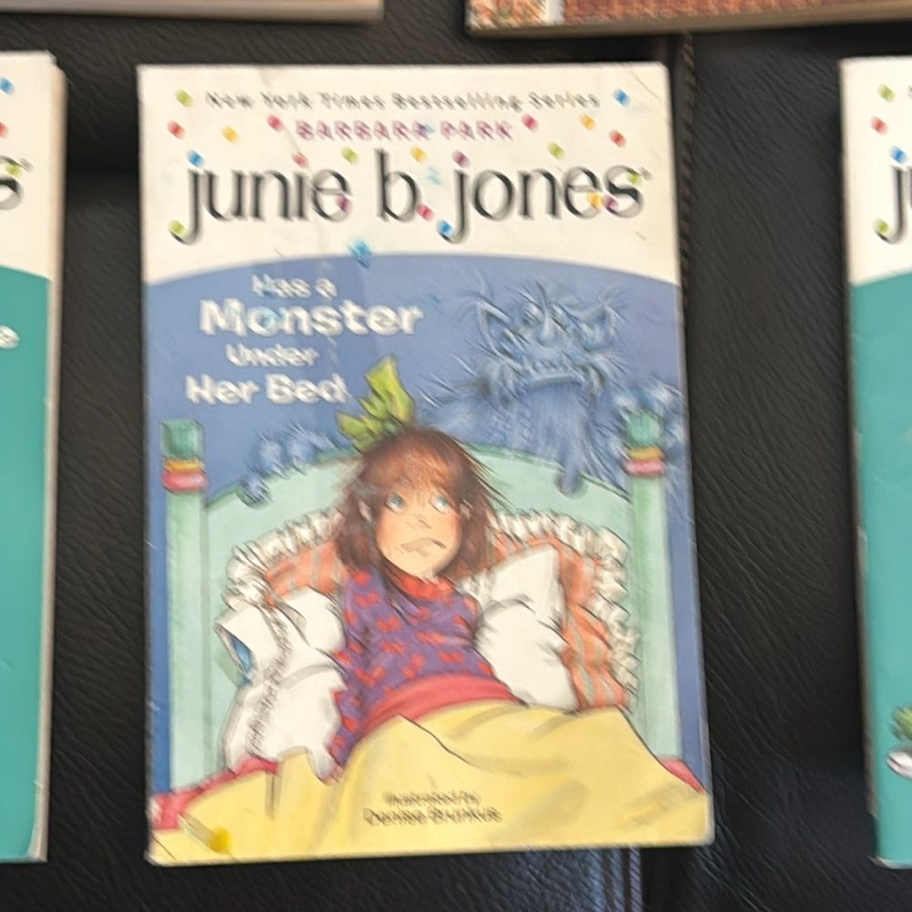 June B. Jones Book Bundle. 7 books. Books 1,3,4,6,7,8,28.  Ages 6-9. Chapter​ - Picture 7 of 8